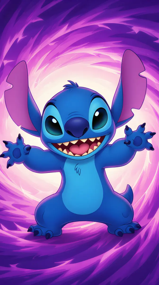 673x1206 Stitch wallpaper