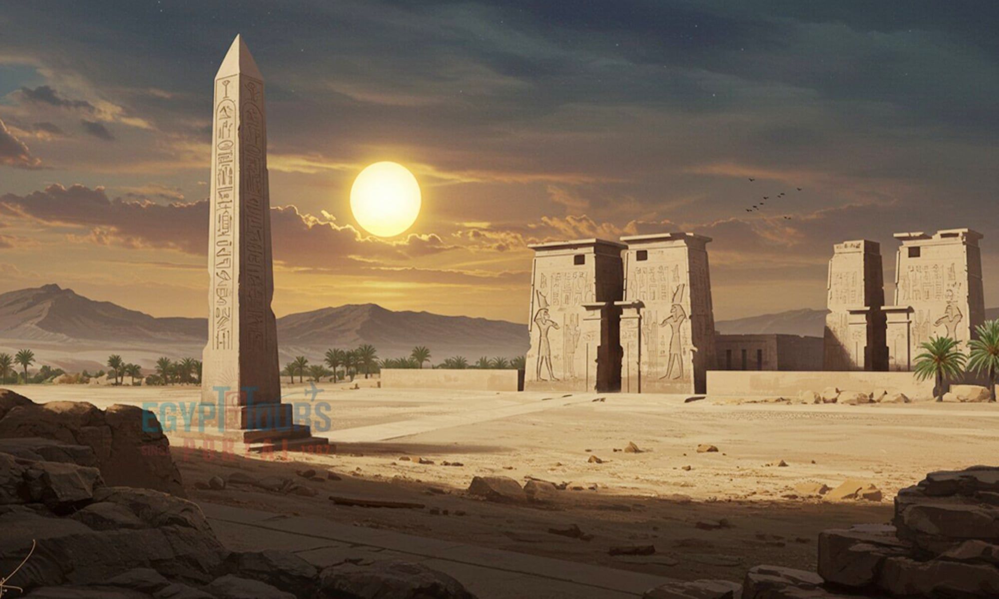 2000x1200 Discover Heliopolis: Ancient Egypt's Sacred City of