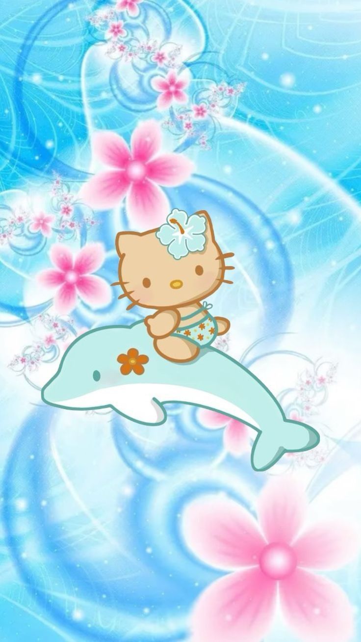 736x1308 Hello kitty summer *: .｡. o(≧▽≦)o .｡.:*