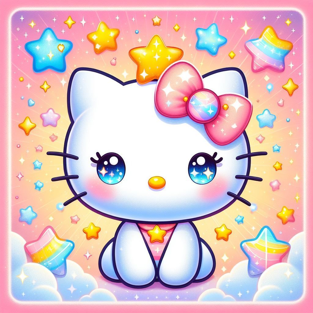 1024x1024 Wallpaper ideas. colorful hello kitty wallpaper, hello kitty and rainbow, hello kitty background
