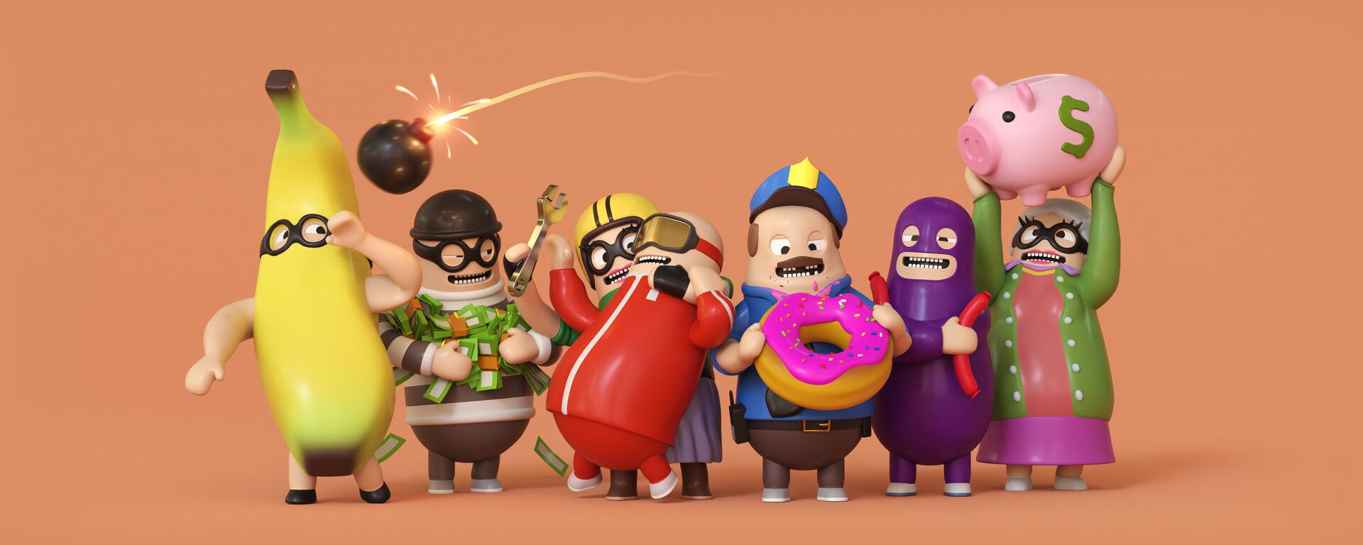 1920x768 Rubber Bandits
