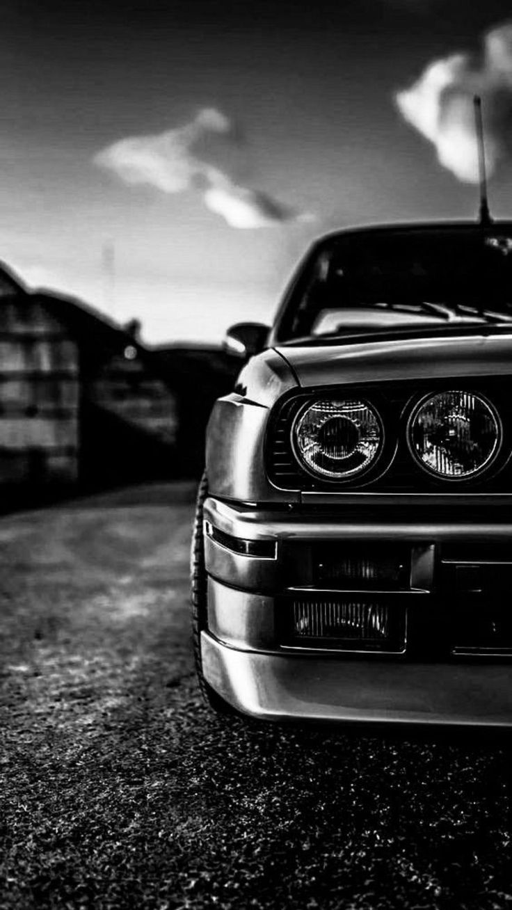 736x1308 BMW Wallpaper and White Car with Clouds Background. E30 blacked out wallpaper, Bmw e30