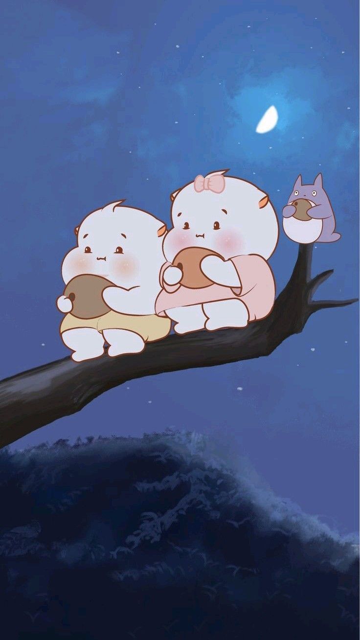 736x1308 Jojo and soso. Soso jojo cartoon wallpaper, Couple bear wallpaper, iPhone wallpaper kawaii