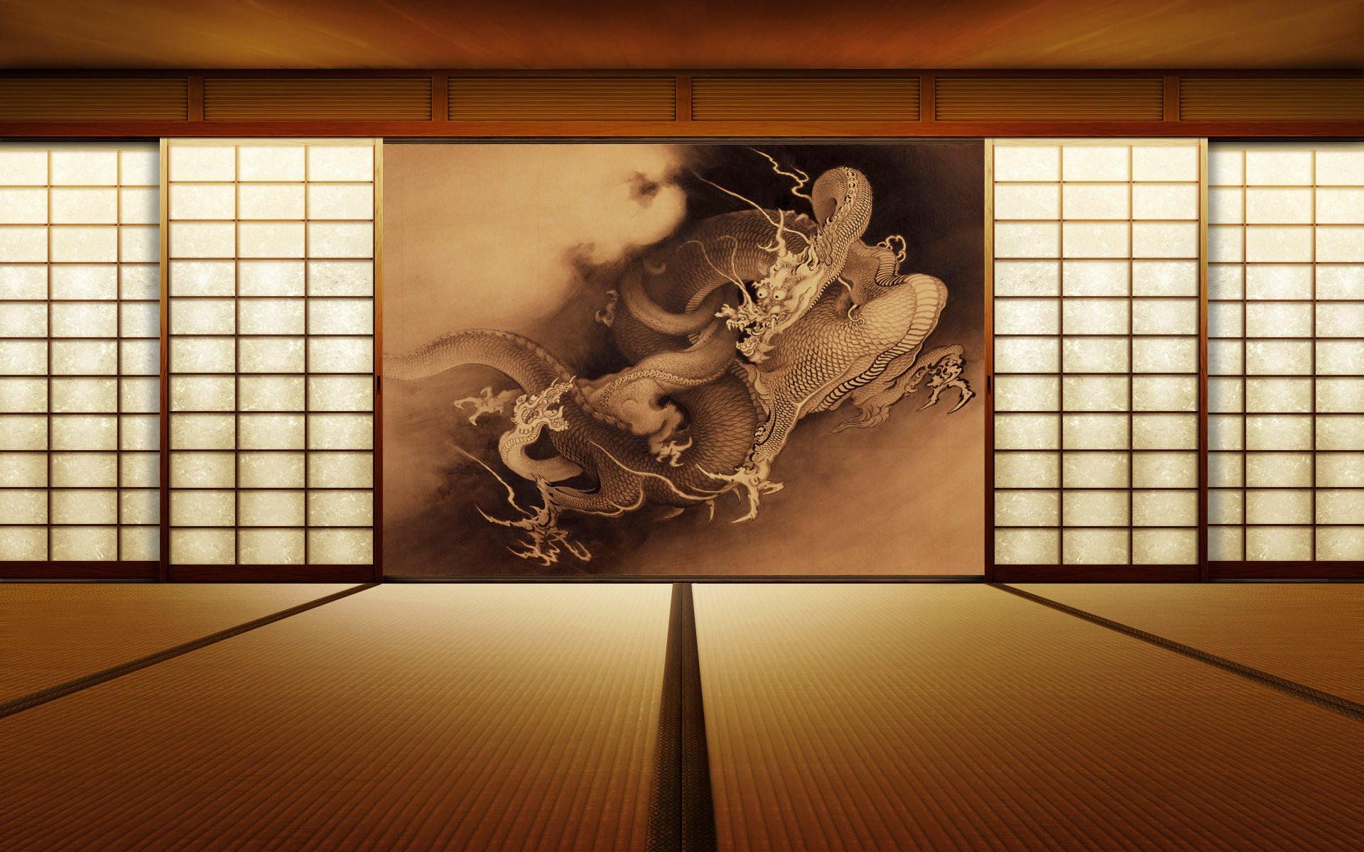 1920x1200 Japanese Room Wallpaper