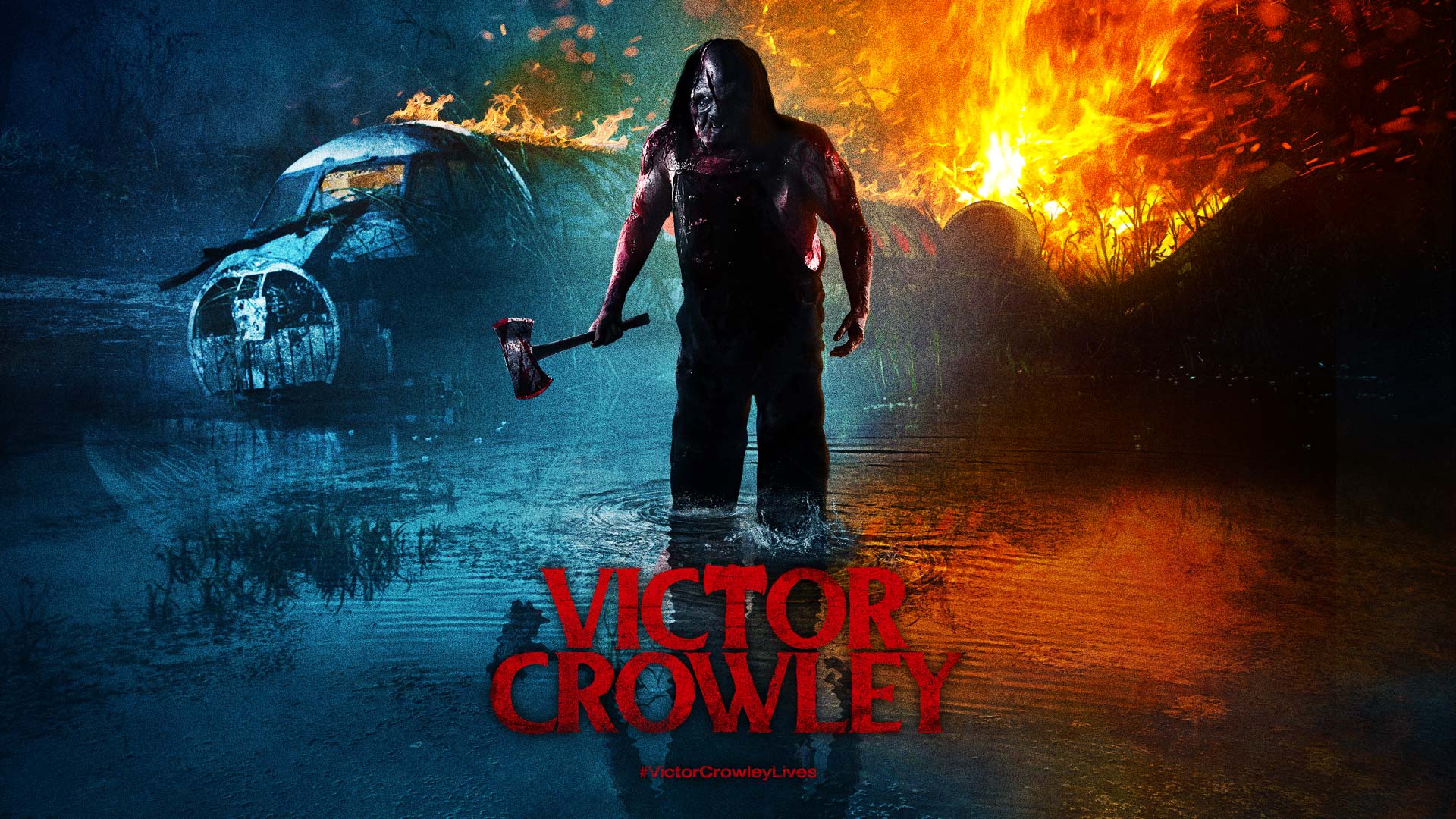 1920x1080 Victor Crowley Lives to his swamp