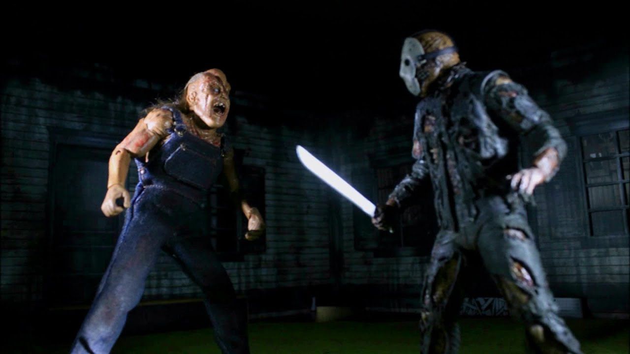 1280x720 Victor Crowley vs Jason Voorhees Stop Motion Short