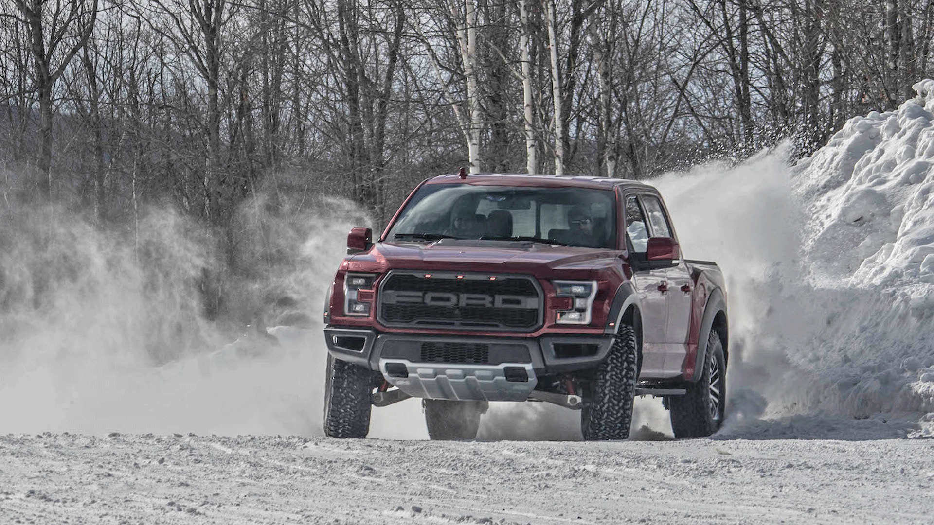 1920x1080 Ford F 150 Raptor (Winter) Review: Desert Running Pickup Takes A Snow Day At Team O'Neil
