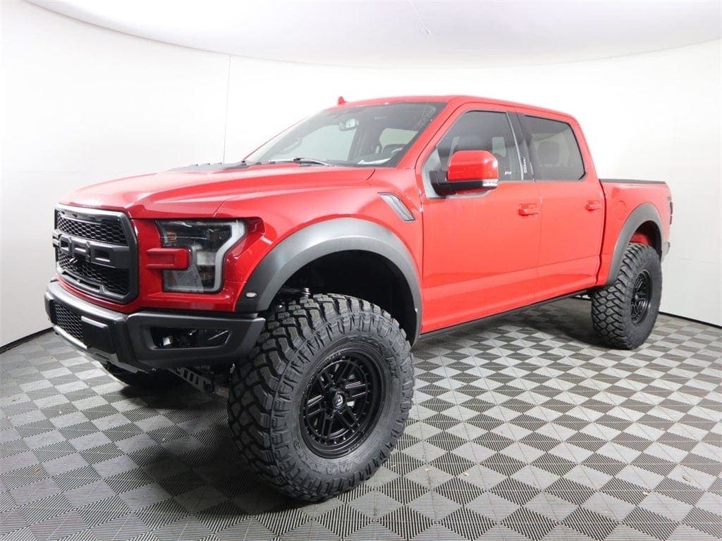 1024x768 Custom Lifted 2020 Ford Raptor on 40 Tires