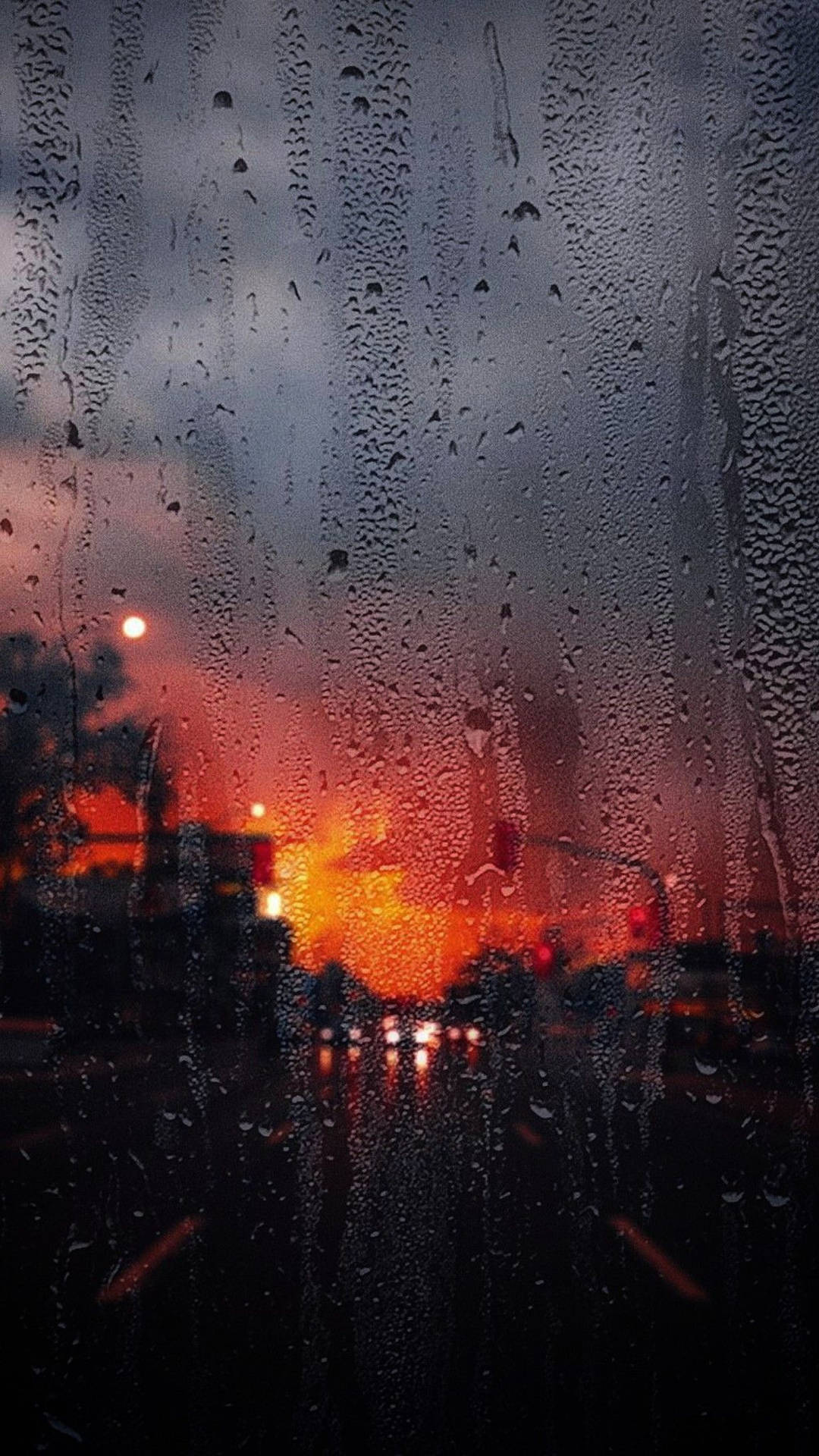 1080x1920 Dark Rain Phone Wallpaper