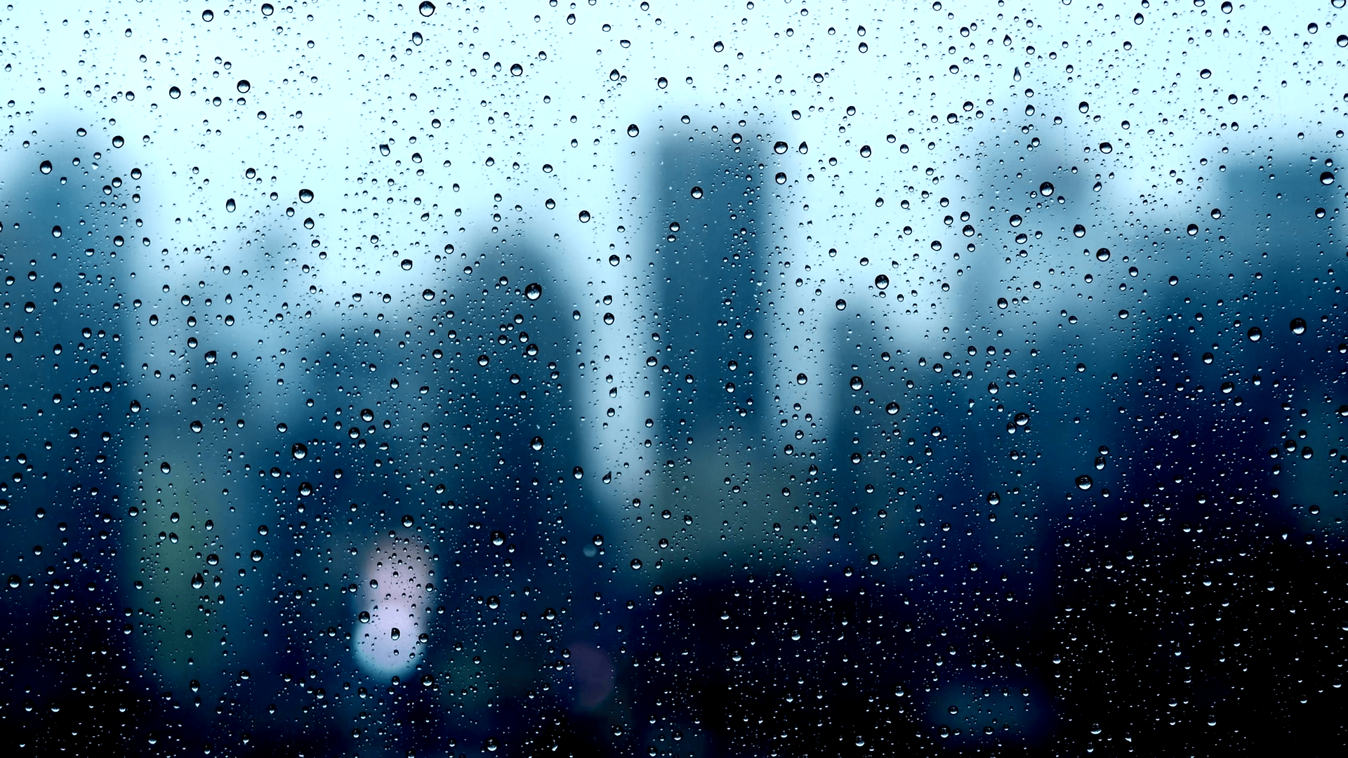 1920x1080 rainy stormy darkness wet weather background. depressed sad background