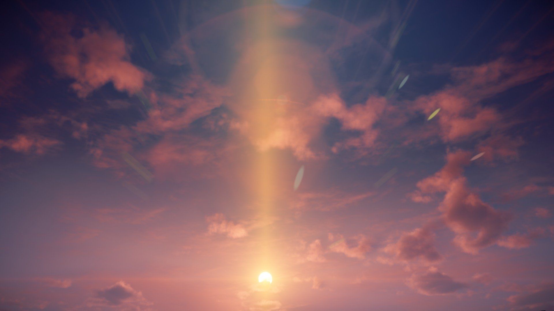 1920x1080 Horizon Zero Dawn: Sunfall Over Cloudsea (HD Wallpaper)x1080