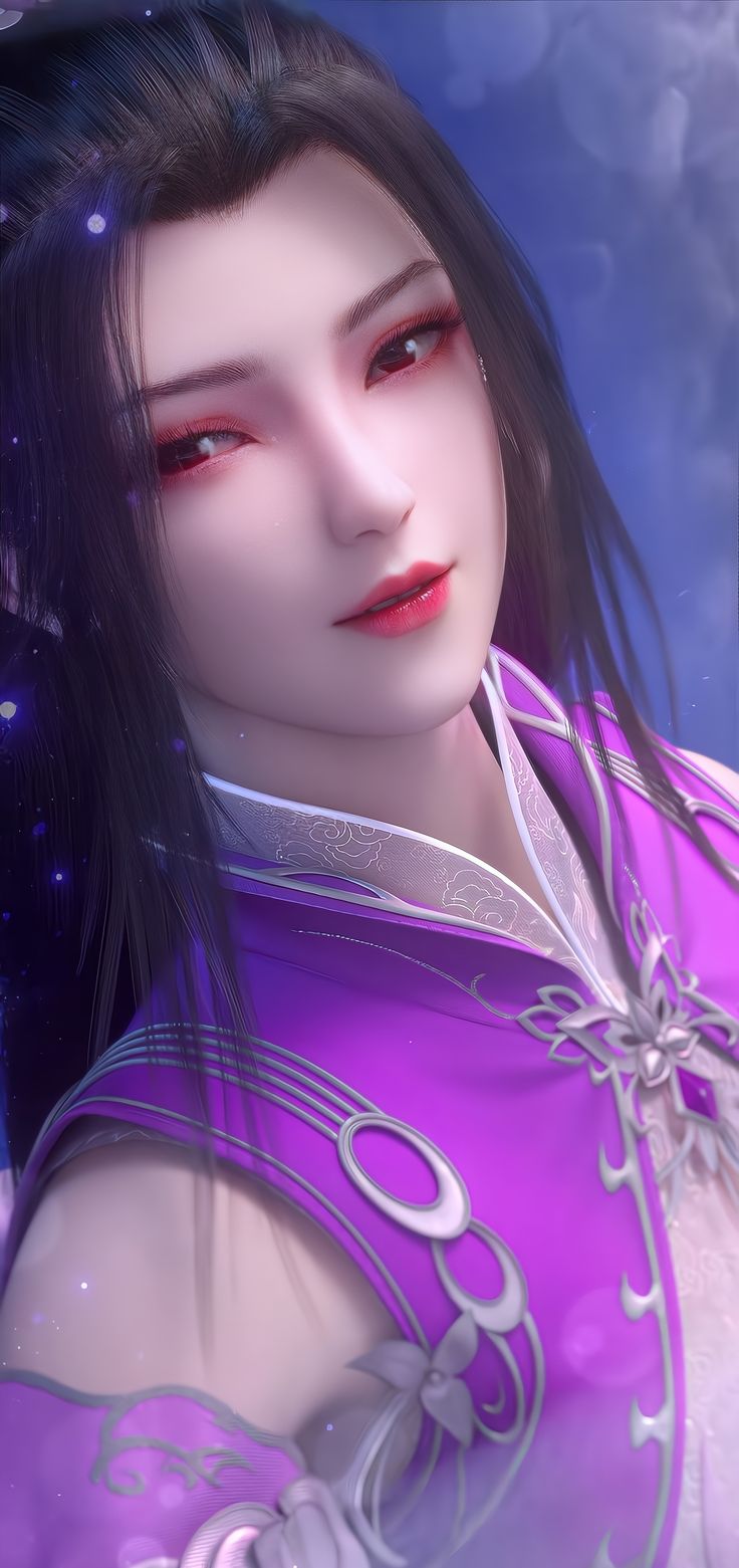 736x1561 柳眉 Liu Mei. Gadis animasi, Wanita, Gadis fantasi