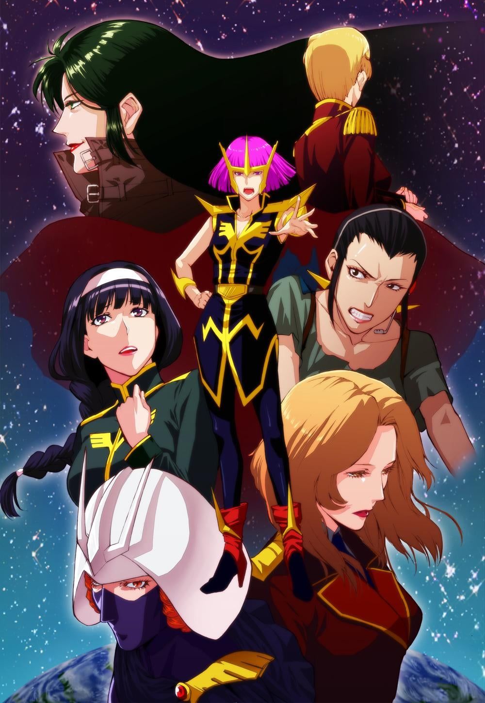 1000x1450 The Women of Gundam continued Liu Mei