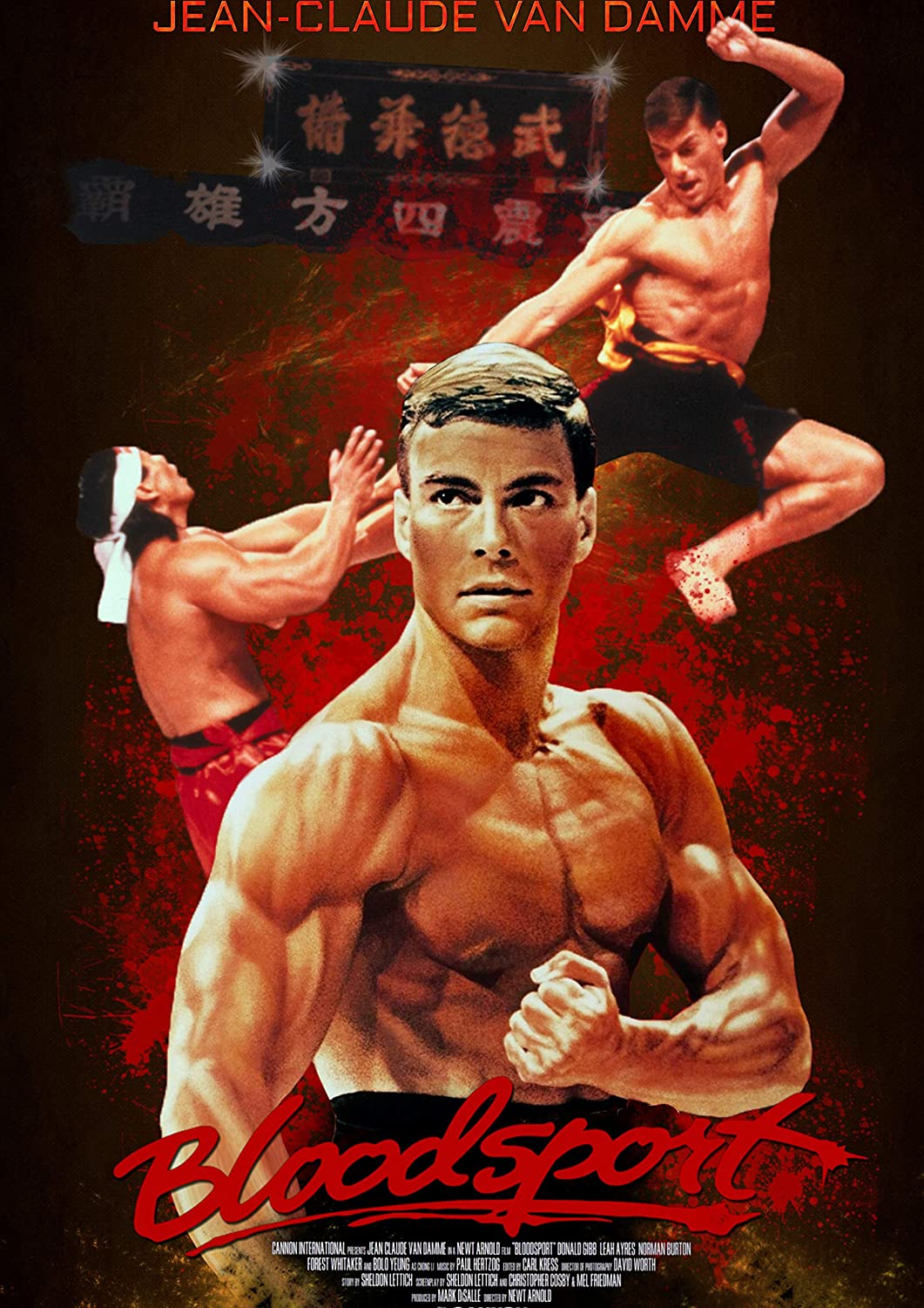 1061x1500 Bloodsport (1988)