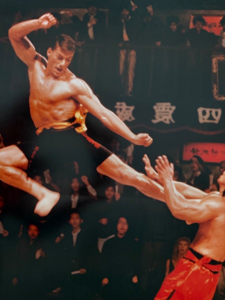 900x1200 BLOODSPORT, JEAN CLAUDE VAN DAMME, BOLO YEUNG, RARE 1988 POSTER