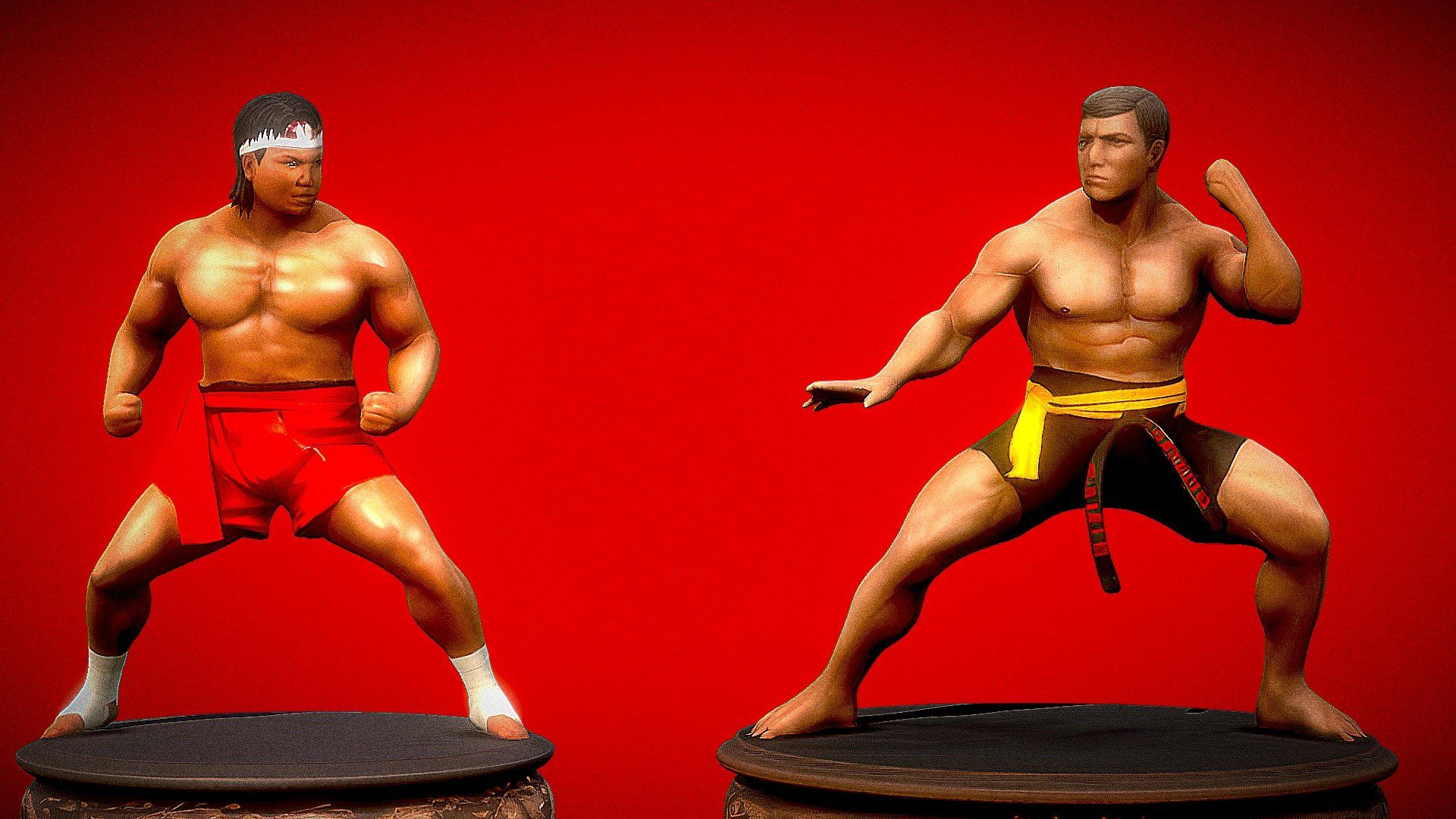 1920x1080 Bloodsport Yeung and Van Damme model by yugengen [11fa26e]