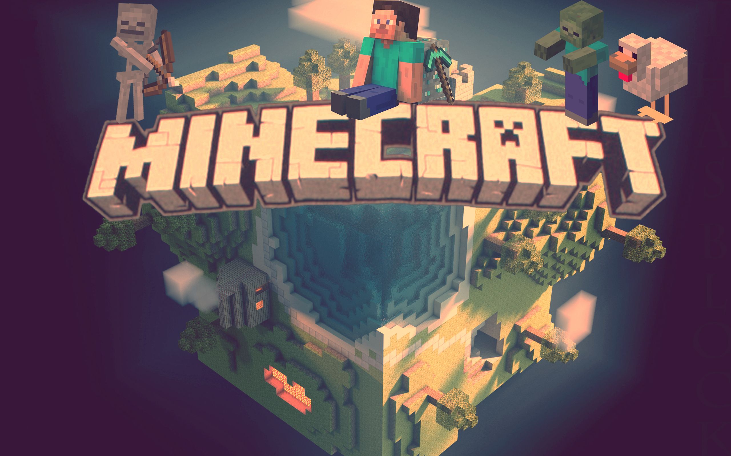 2560x1600 Download Minecraft Wallpaper in 2560x1600 Resolution