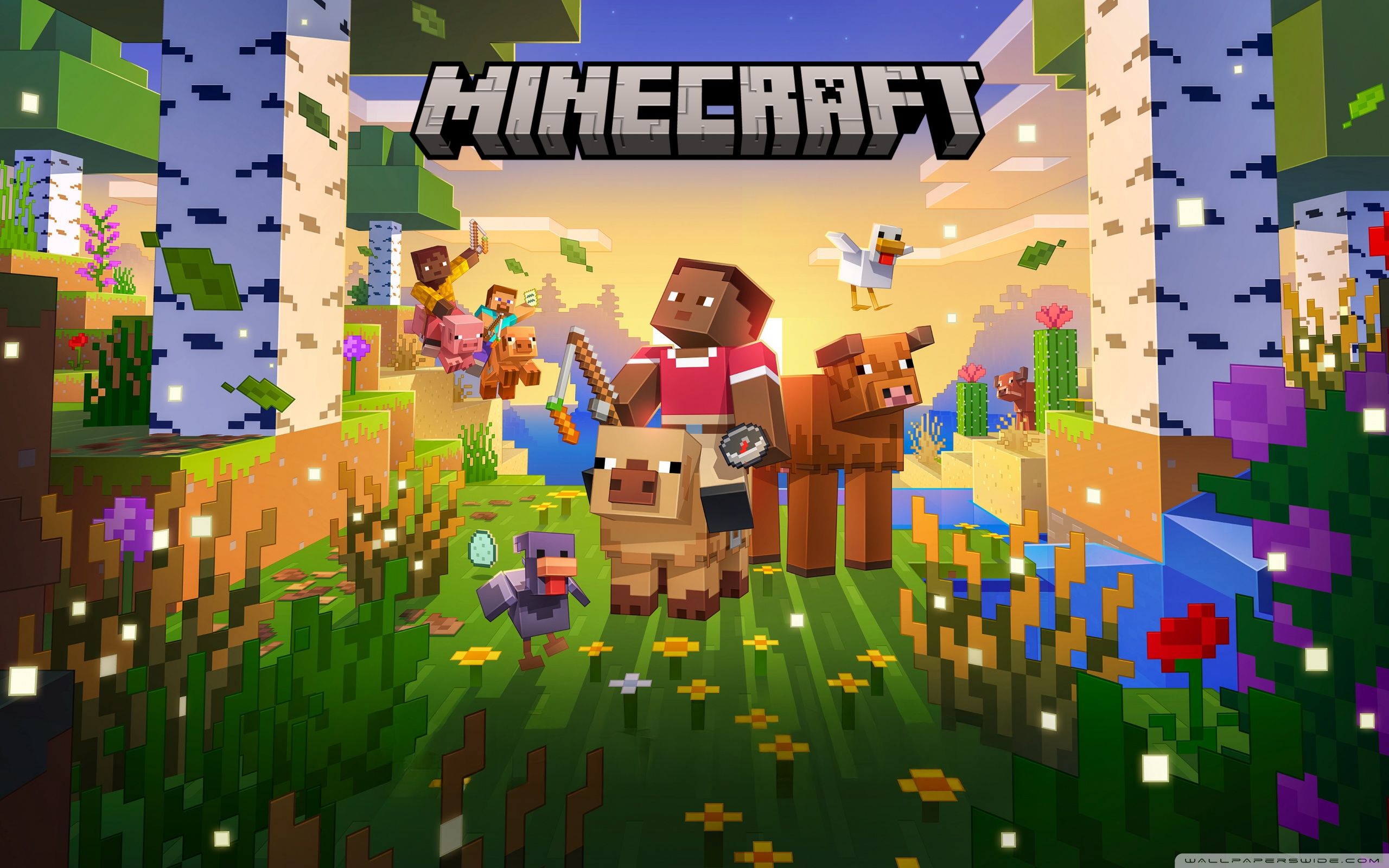 2560x1600 Minecraft Spring to Life 2025 4K UHD Wallpaper for UltraHD Desktop and TV : Widescreen and UltraWide Display : Dual Monitor : Smartphone and Tablet Devices