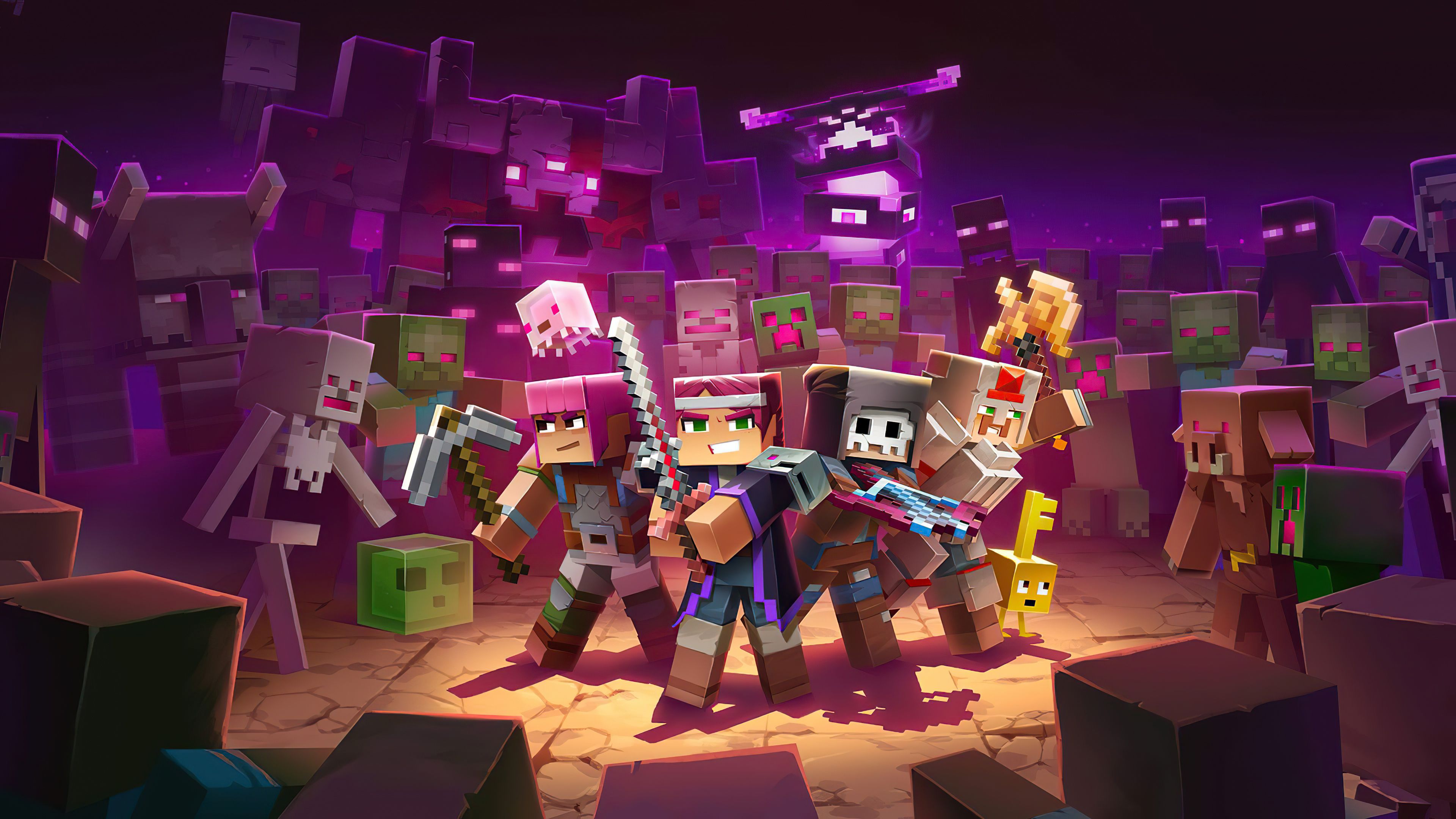 3840x2160 Minecraft Dungeons Ultimate Edition 4k Wallpaper, 2560x1600 Resolution HD 4k Wallpaper, Image, Background, Photos and Picture