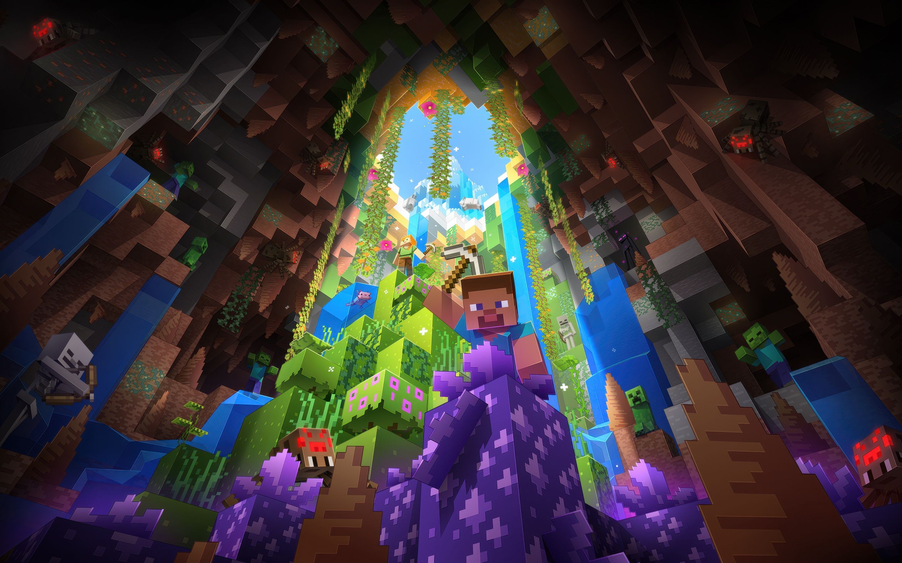 2880x1800 Minecraft: Bedrock Edition Wallpaper 4K, Game Art, Minecraft, 5K