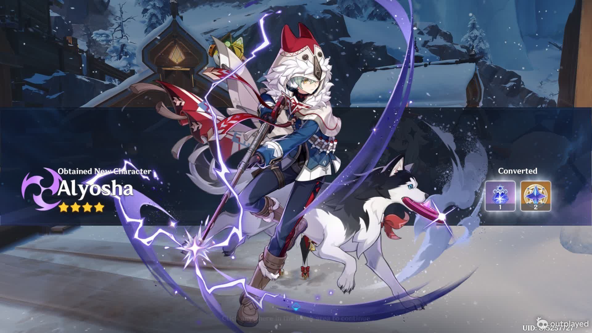1920x1080 How to unlock free Alyosha in Genshin Impact 7.0
