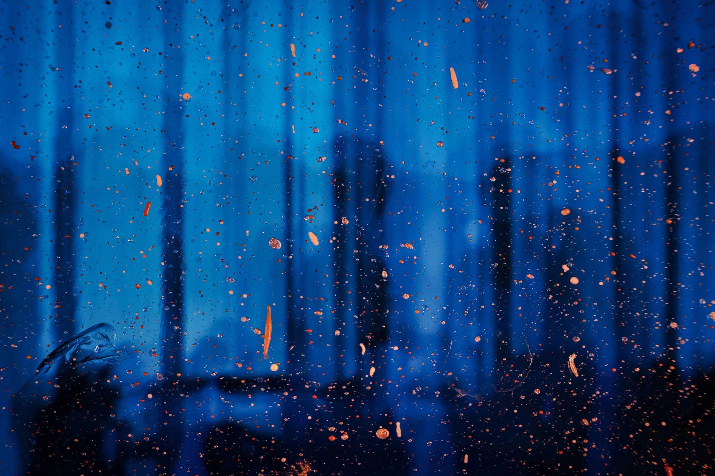 2400x1600 Blue Shadow Wallpaper