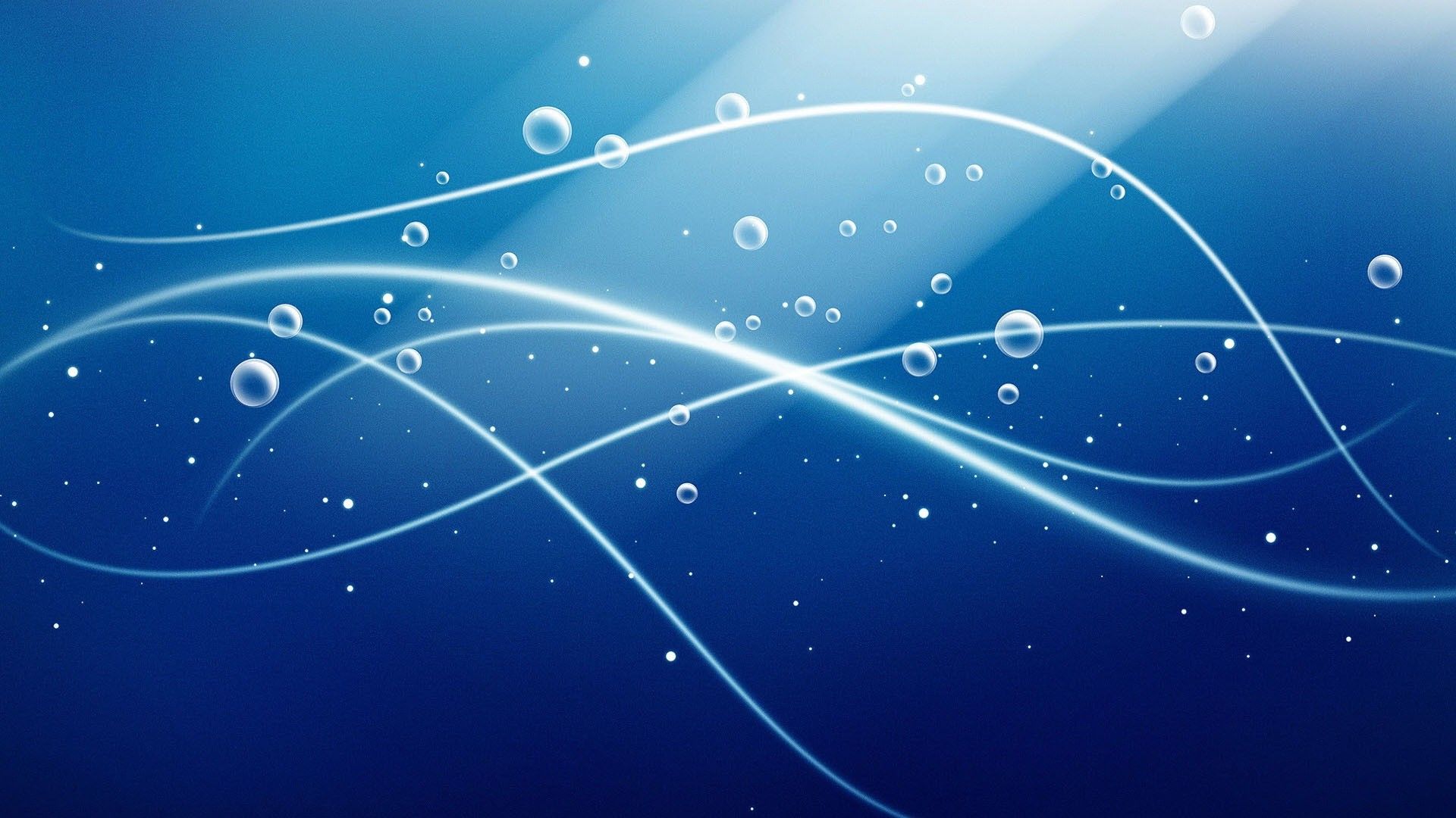 1920x1080 Blue Shadow Wallpaper