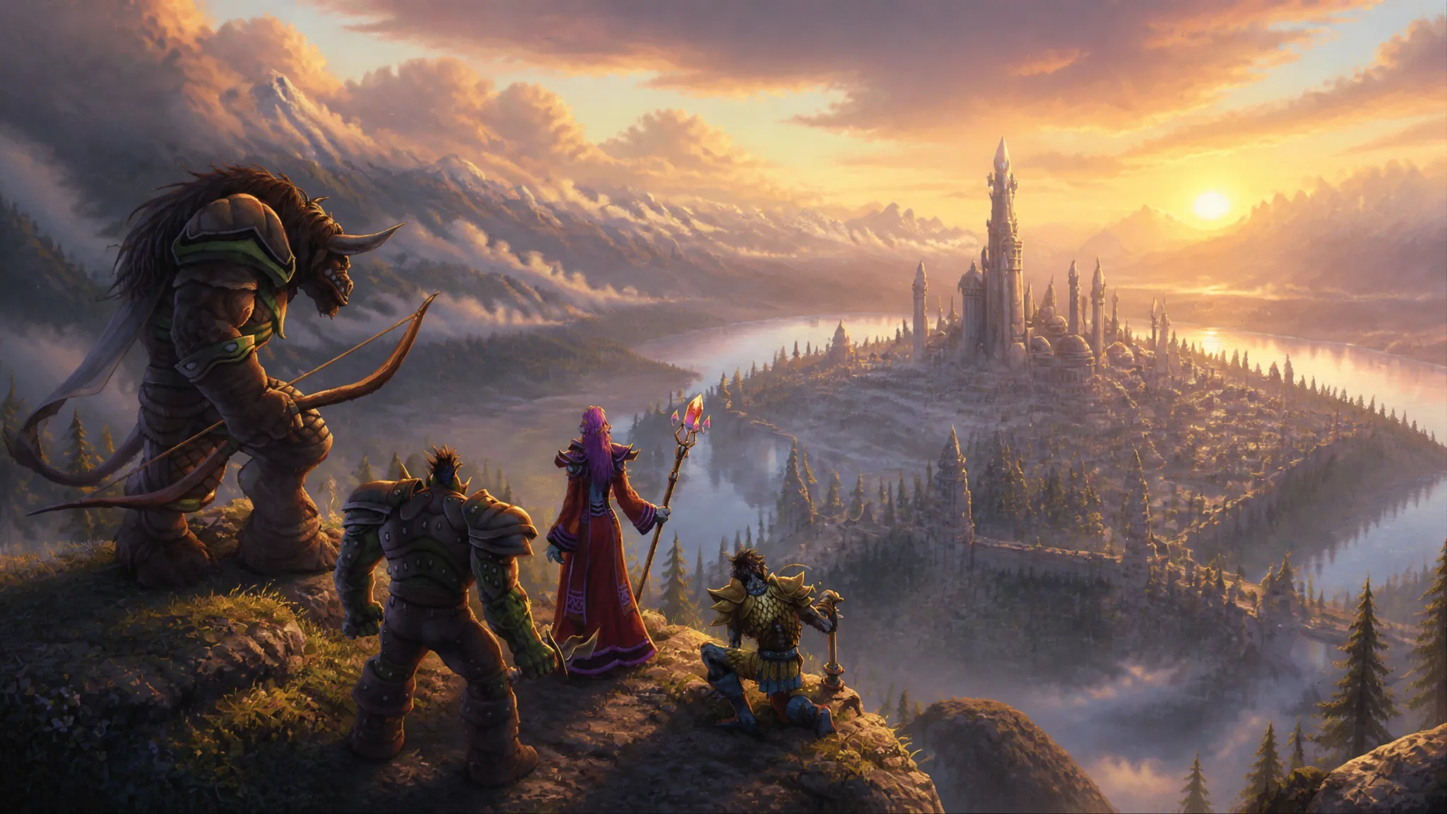 2048x1152 World Of Warcraft: Forever Wallpaper