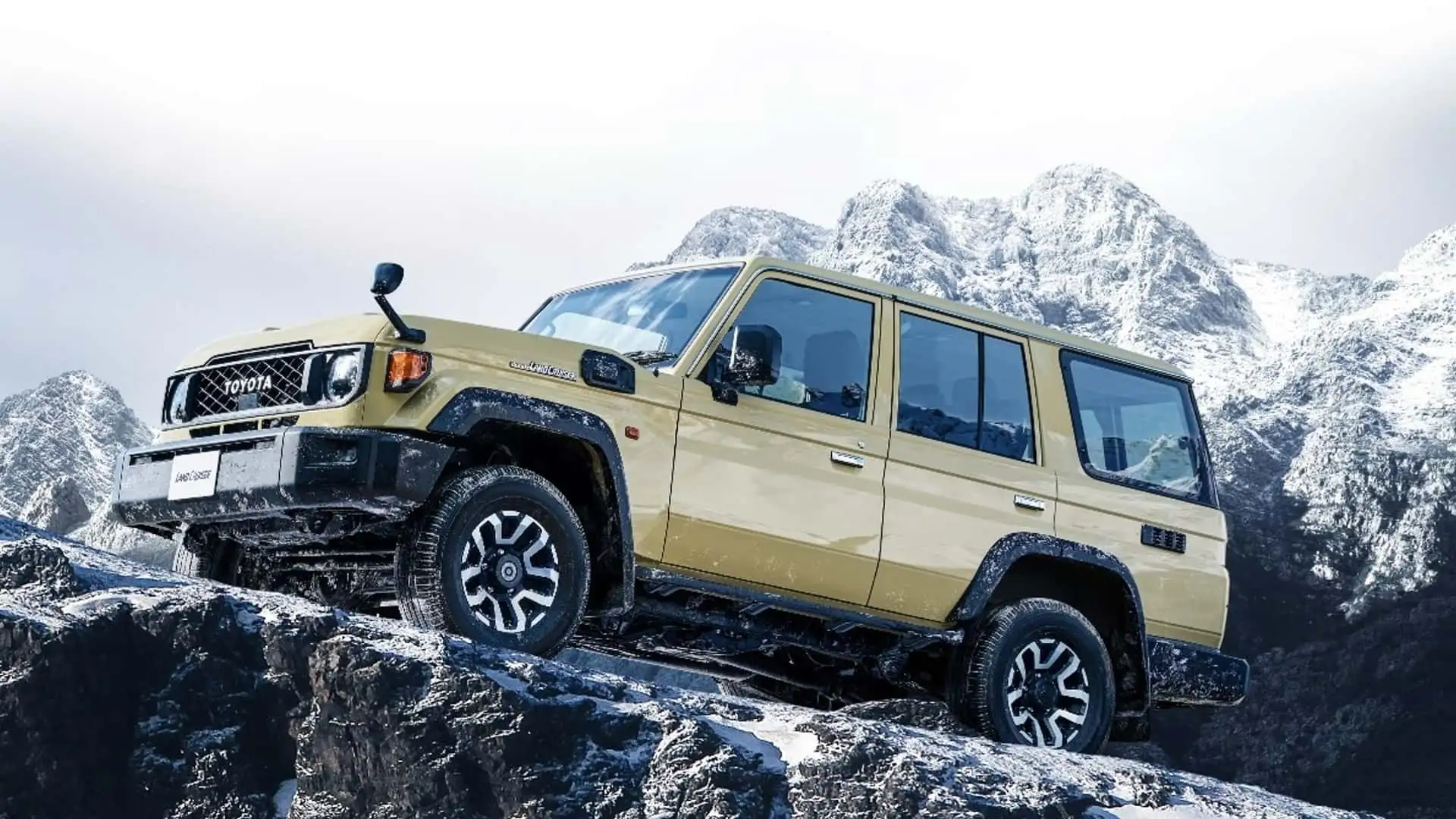 1920x1080 The Toyota Land Cruiser 70 Is Back In Japan, Fender Mirror