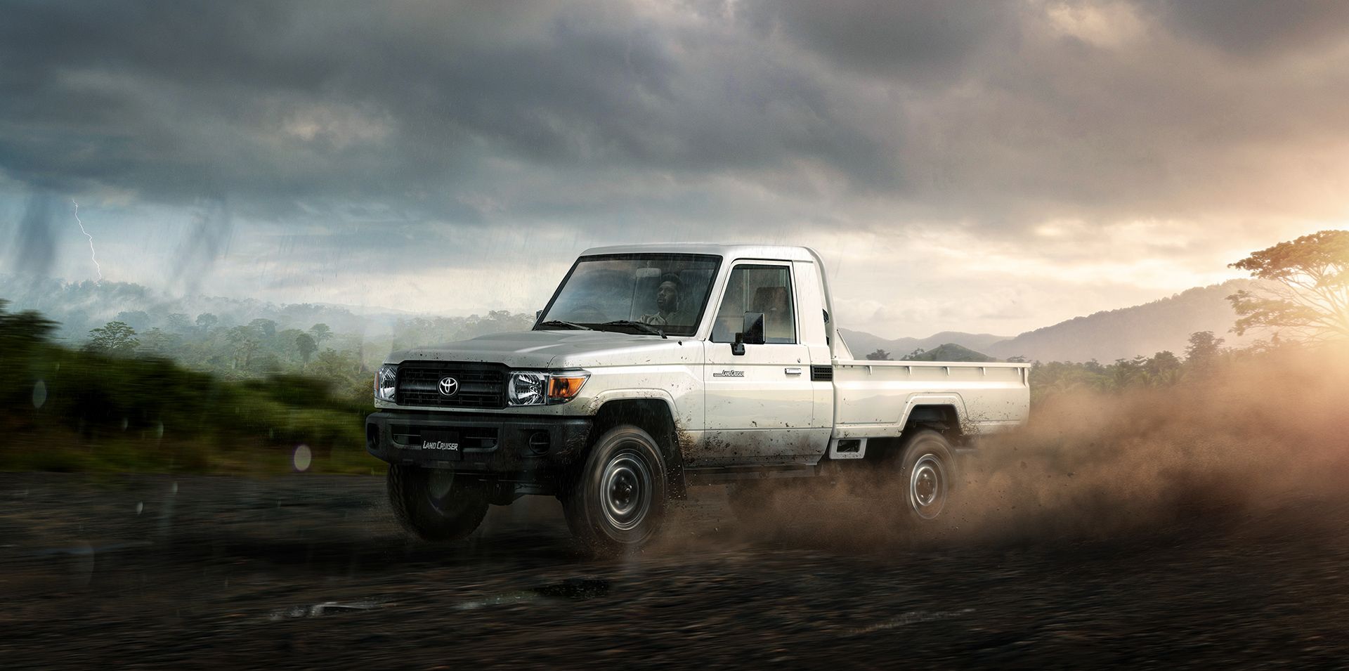 1920x955 Toyoto Landcruiser Years (7). Image - Behance