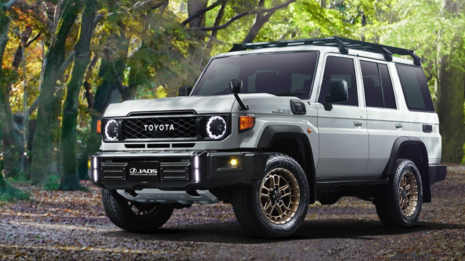 1920x1080 Toyota Land Cruiser 70 gets Modellista x JAOS goodies