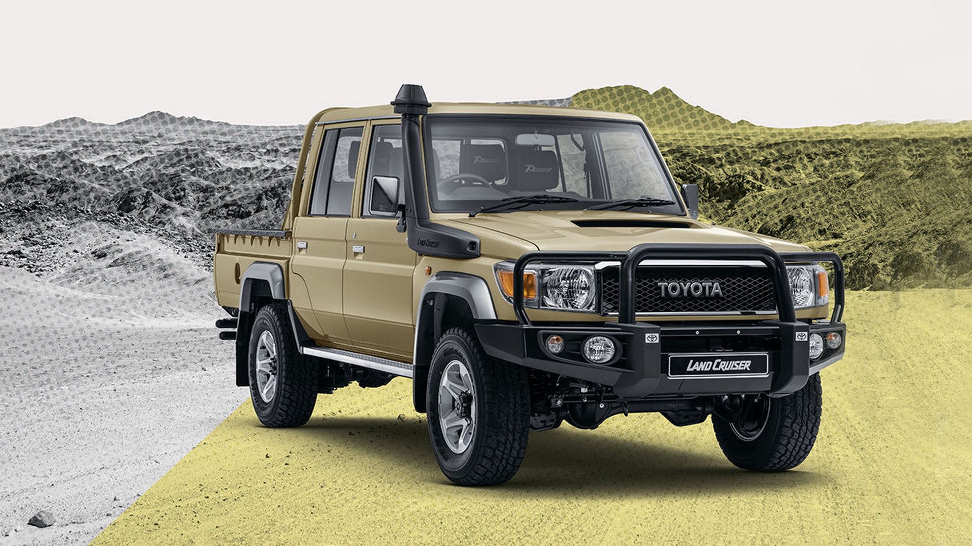 1920x1080 Toyota Land Cruiser 70 Series Gains 70th Anniversary Edition Pickups In South Africa