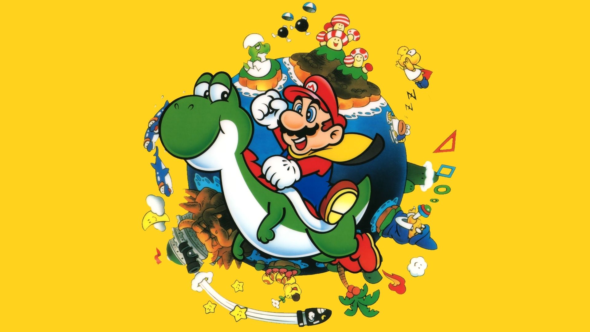 1920x1080 Super Mario World HD Adventure Wallpaperx1080