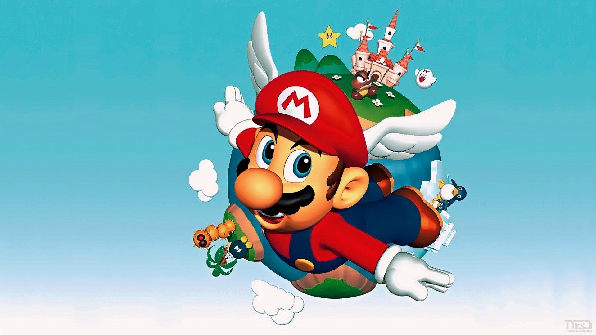 1920x1080 Super Mario 64 Wallpaper