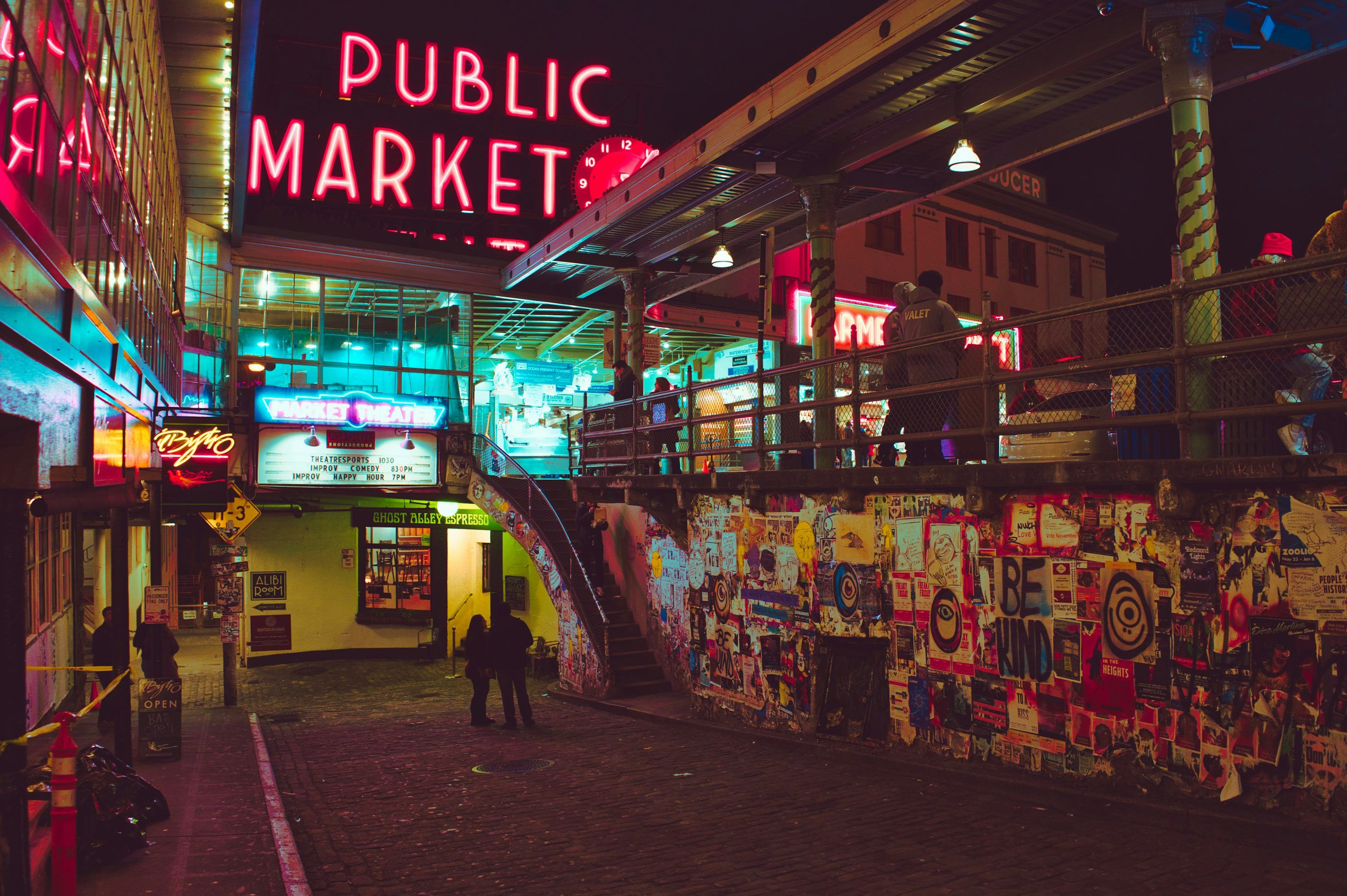 3000x1996 Pike Place Market Picture. Download Free Image