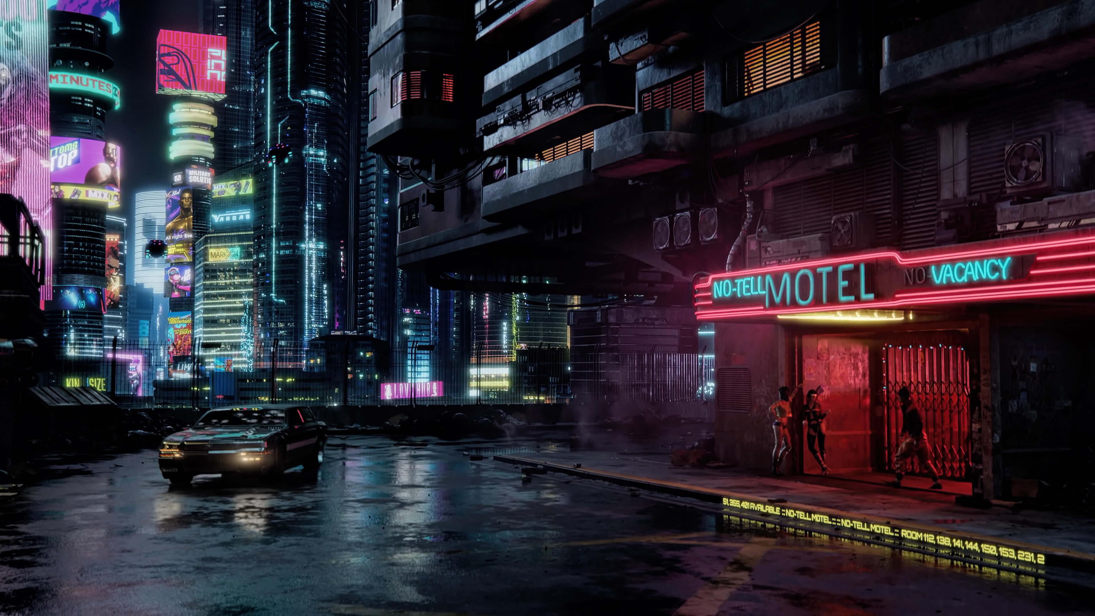 3840x2160 Cyberpunk 2077 Environment Wallpaper 68936 3840x2160px