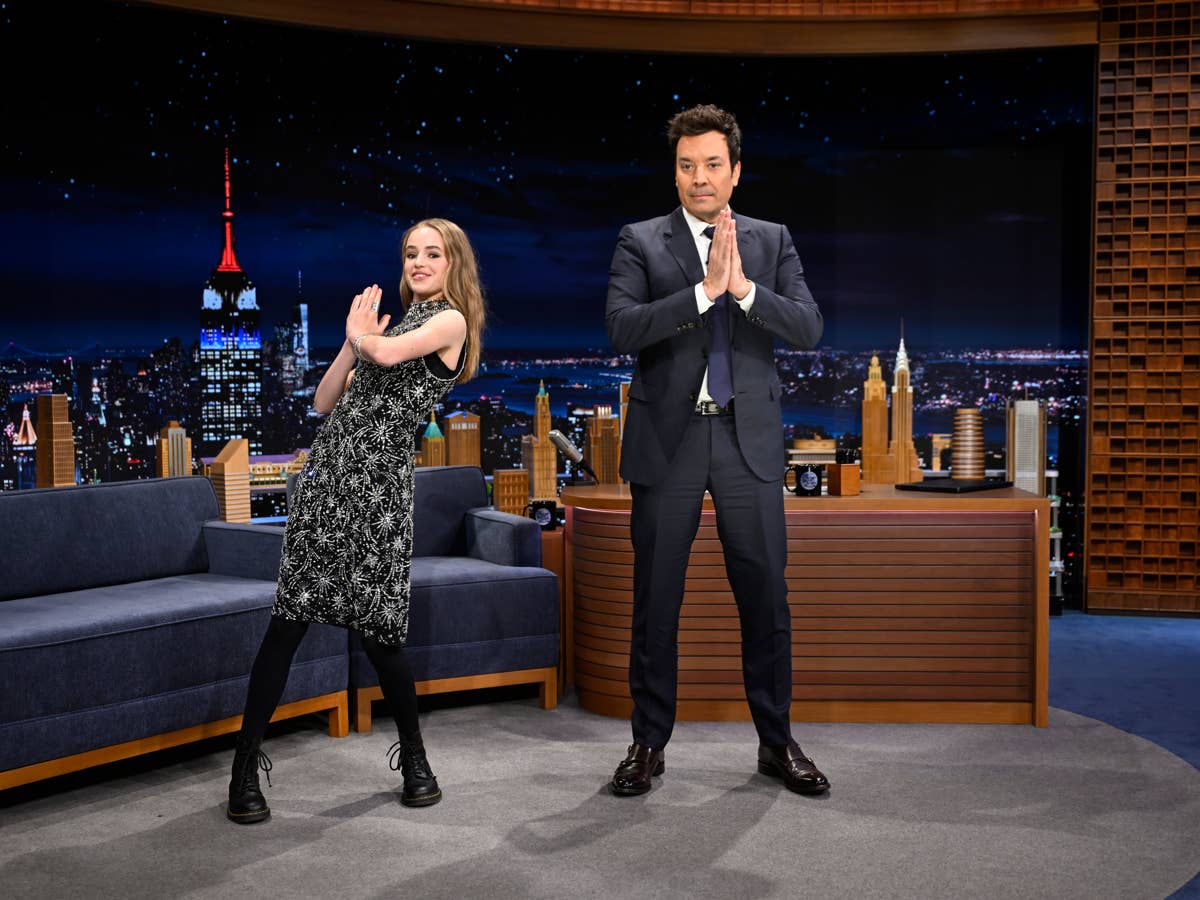 1200x900 Nell Fisher Shows Jimmy Fallon 'Stranger Things' Cast Dance