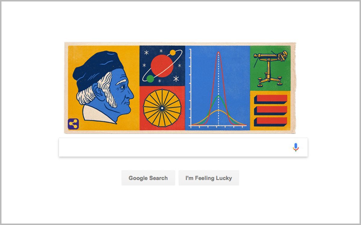 1200x750 Google Doodle Honors 'Prince of Mathematicians, ' Johann Carl Friedrich Gauss