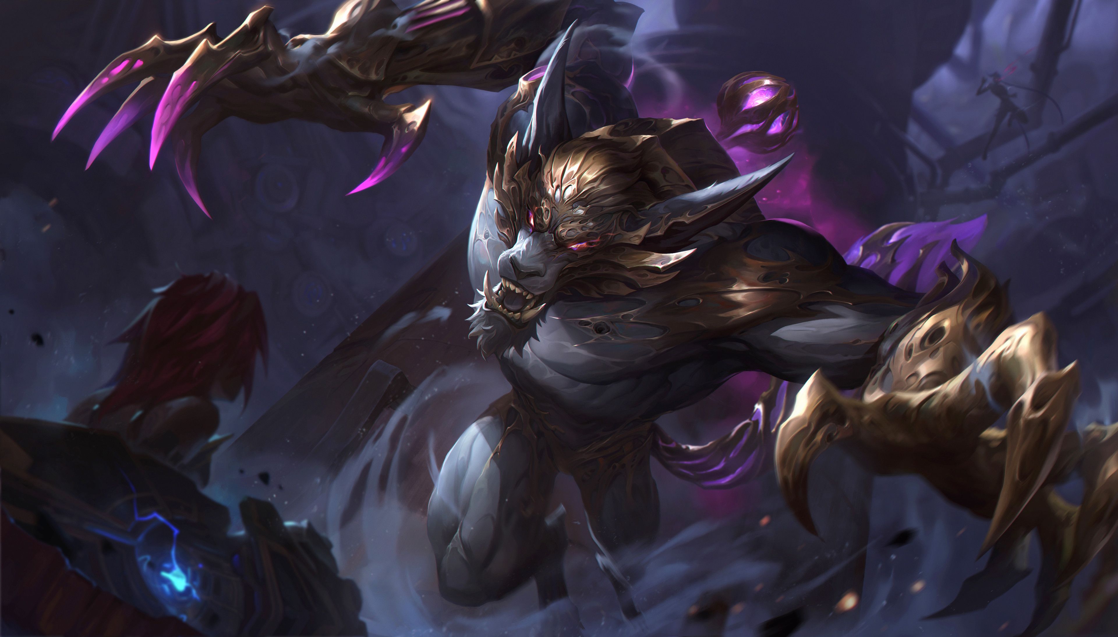 3840x2189 Arcane 2 Warwick of Legends