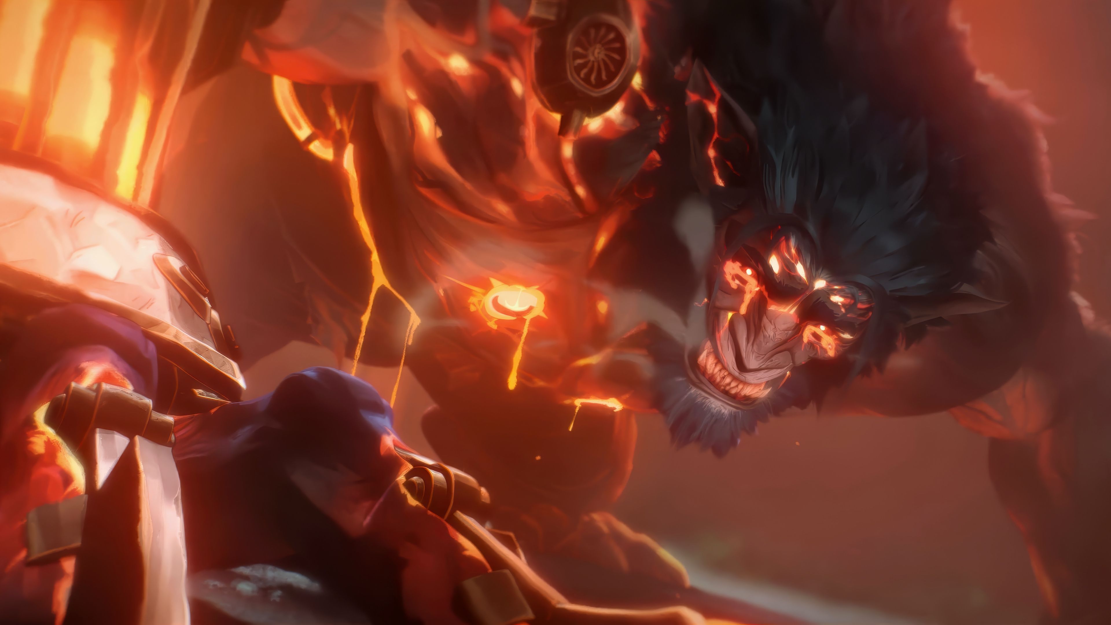 3840x2160 Arcane Jinx Vi (Vander) S2 4K Wallpaper HD PC c