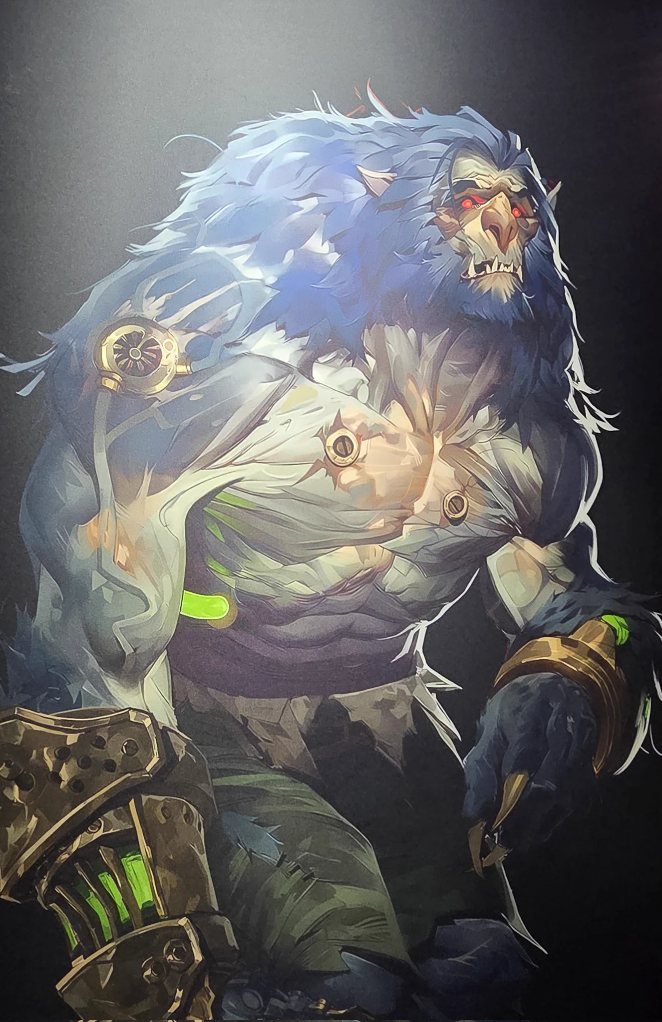 1326x2048 Nexus Point News on X: Warwick concept art from 'ARCANE' Season 2 exhibited at #AnnecyFestival. / X