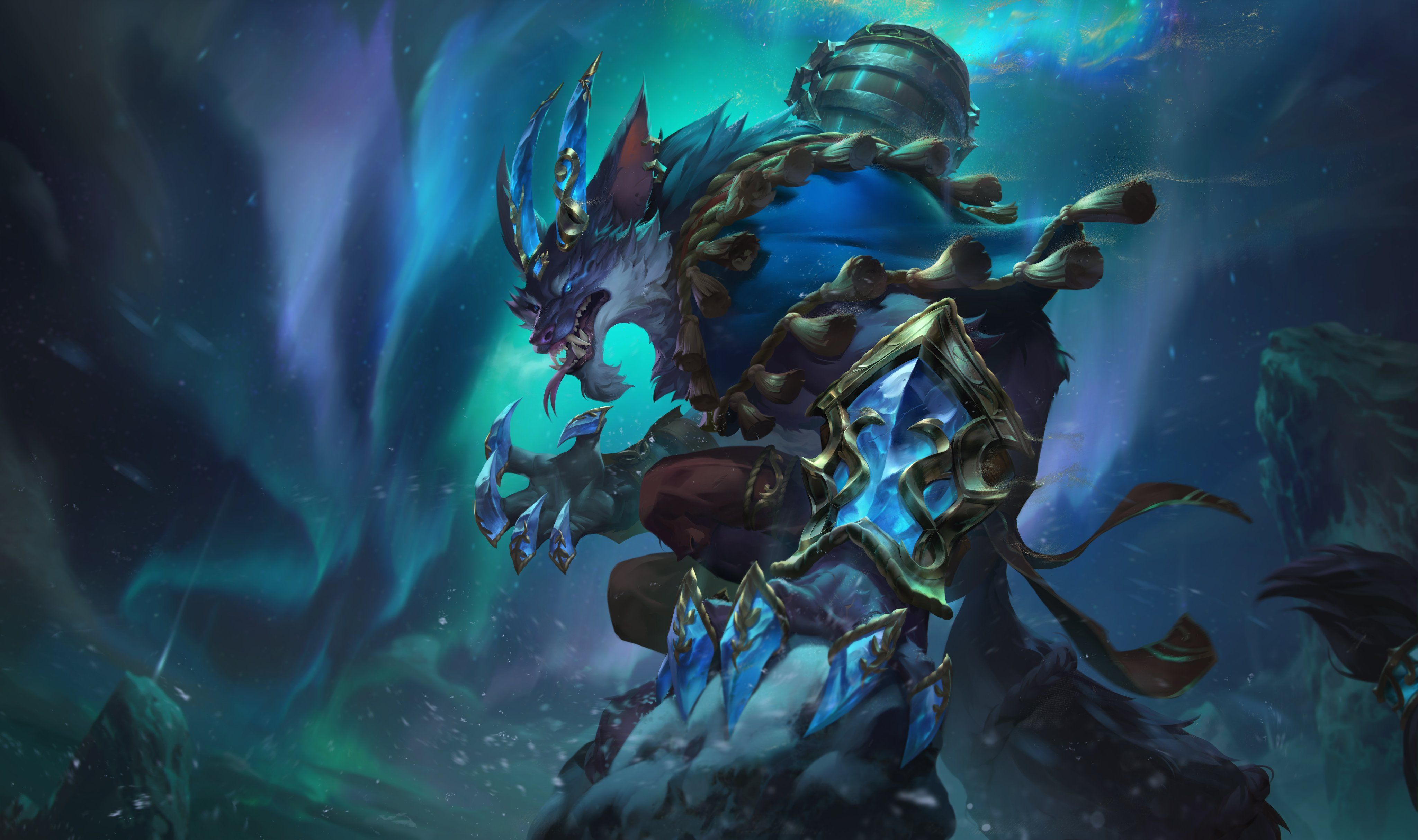 4096x2427 Download Warwick (League Of Legends) Video Game League Of Legends 4k Ultra HD Wallpaperx2427