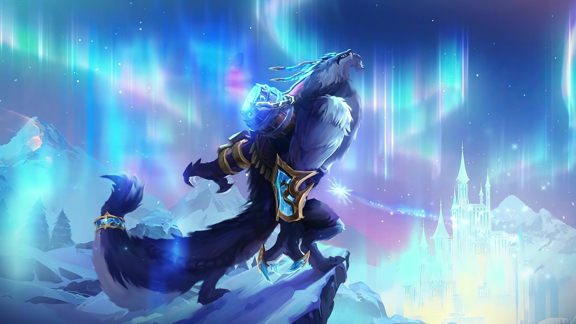 1920x1080 Warwick in Frozen Night Wallpaperx1440