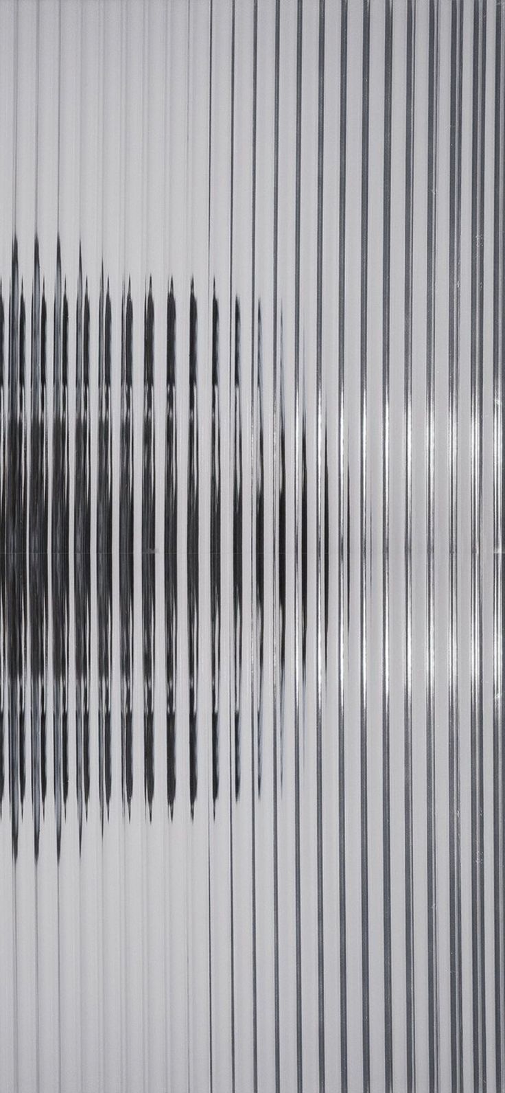 736x1592 Fluted glass texture png. Glass screen wallpaper, Refracted glass, Black and white