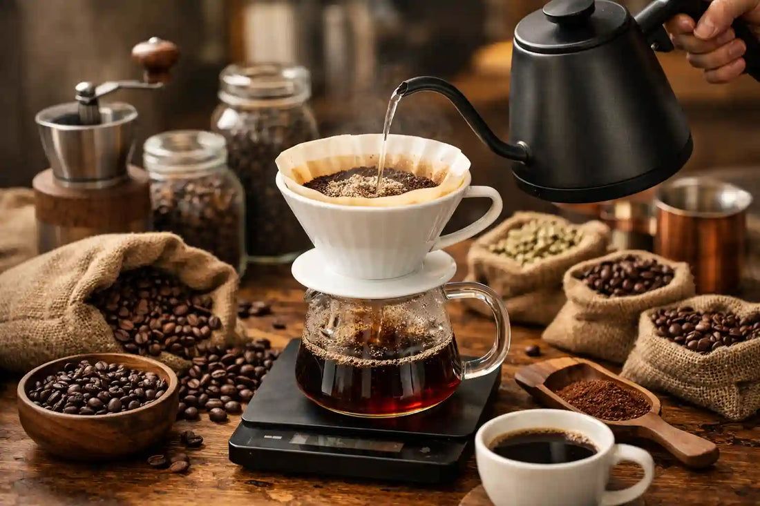 1100x733 How to Make the Best Pour Over Coffee at Home (Bean Guide Included)