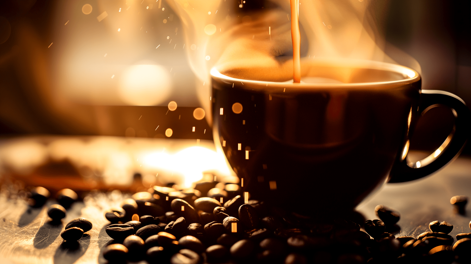 1920x1075 Warm Coffee Moments: 4K Ultra HD Wallpaper