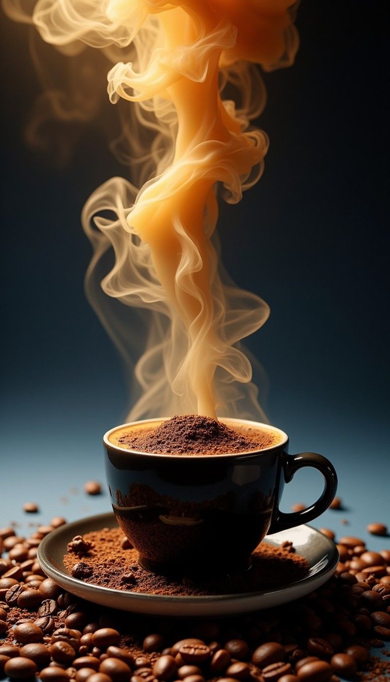 768x1344 Download Coffee Pouring Aromatically Image, Pouring, Kettle