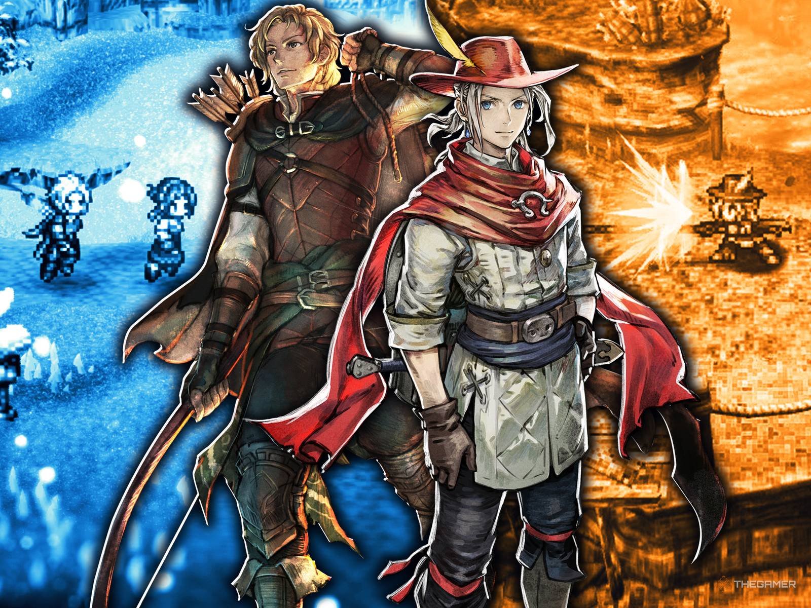 1600x1200 HD 2D Graphics Kinda Make All These Square Enix RPGs Look Like Octopath Traveler 0