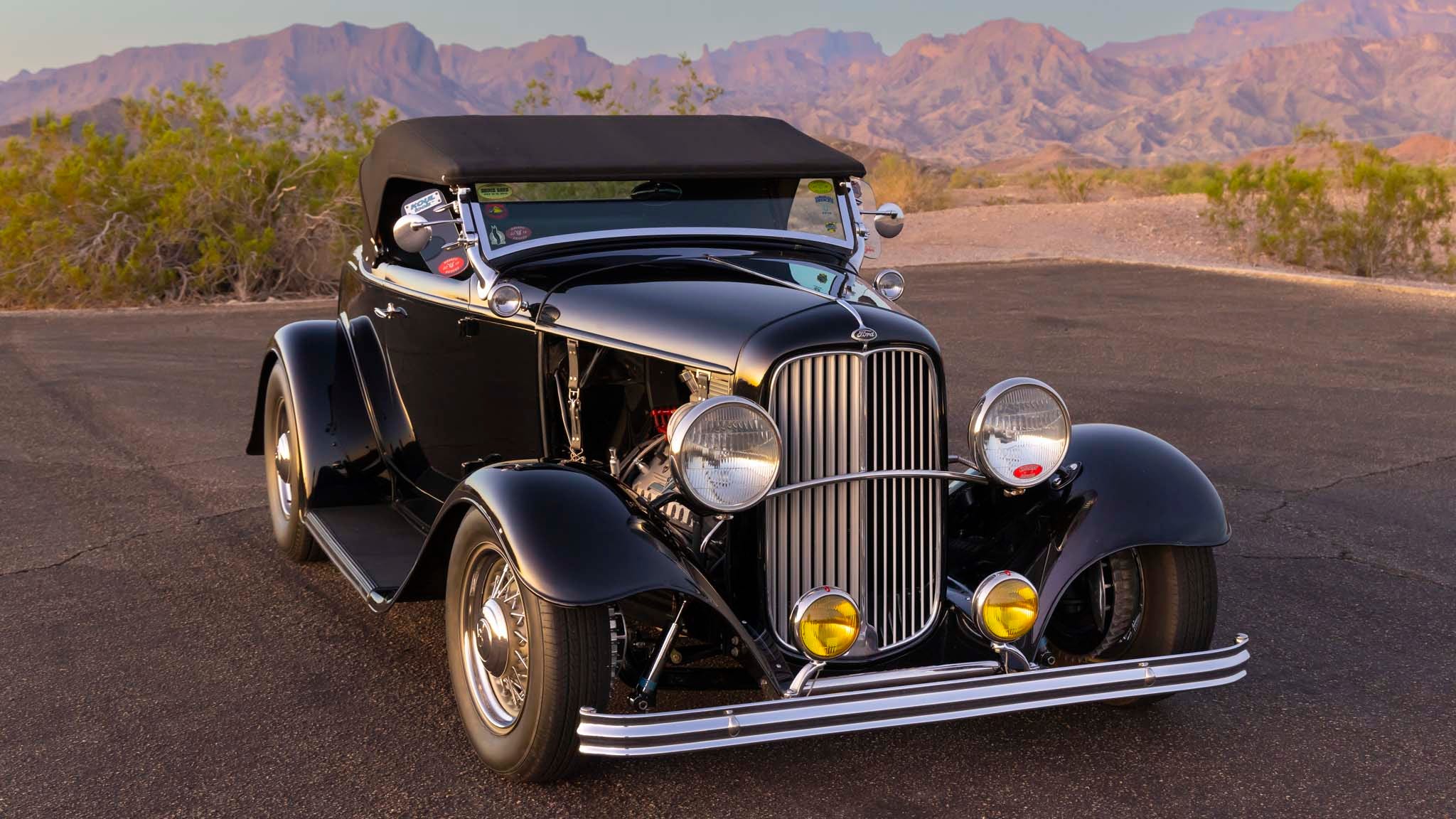 2048x1152 Ford Roadster With A Custom High Torque Flathead Engine