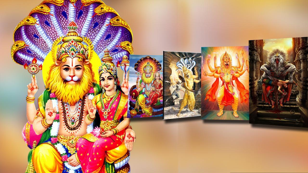 1280x720 Lakshmi Narasimha Swamy Wallpaper HD for Android